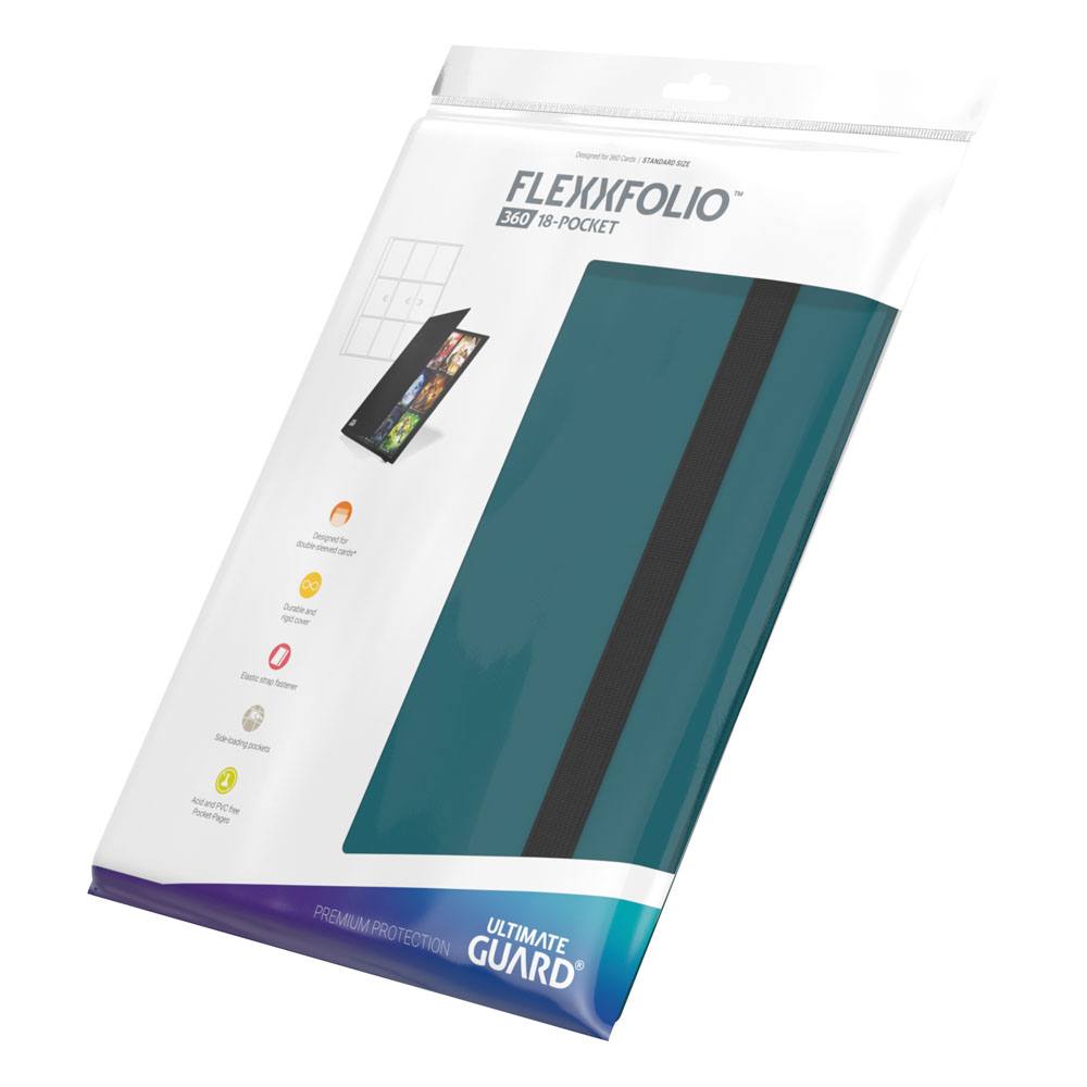 Ultimate Guard / Flexxfolio 360 - 18 Pocket Binder / Petrolblau