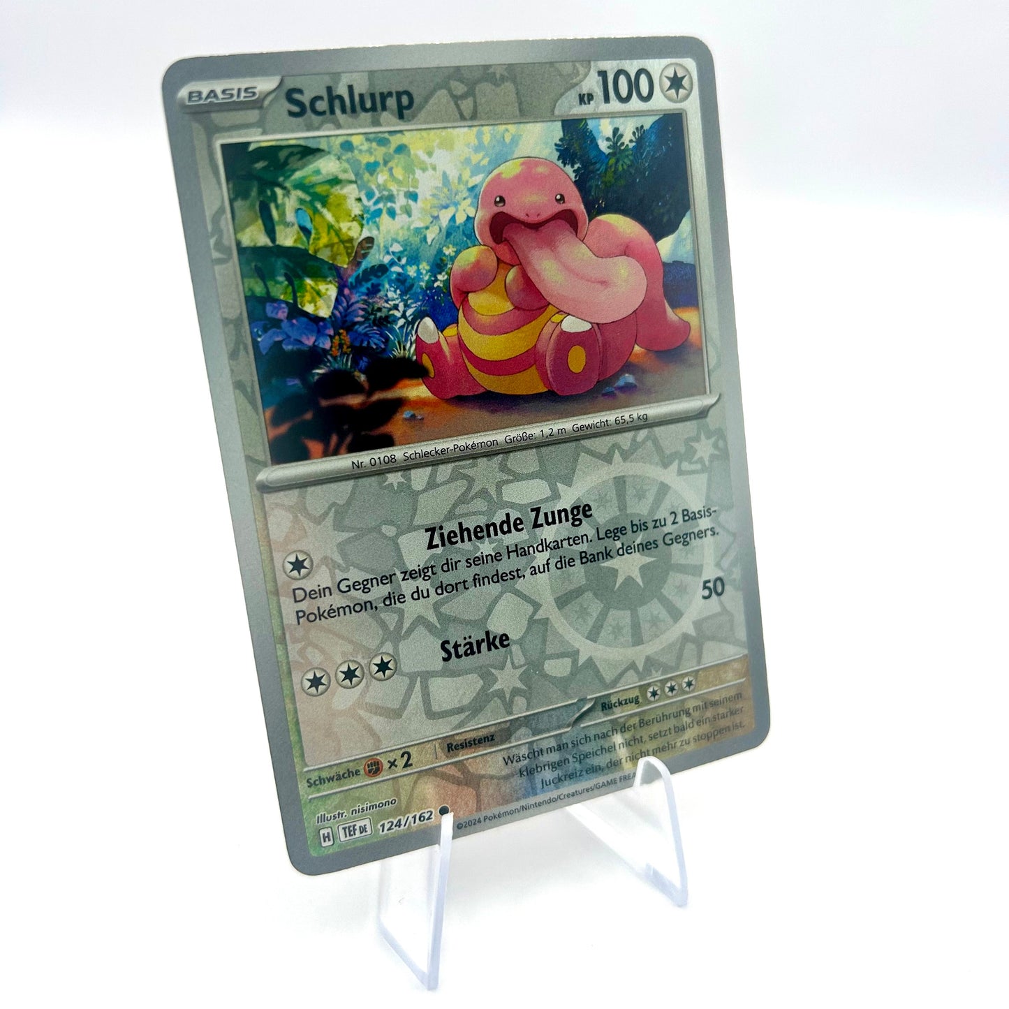 Pokémon Schlurp / Reverse Holo / Gewalten der Zeit / 124/162 / Deutsch