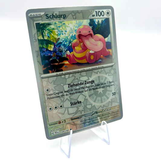 Pokémon Schlurp / Reverse Holo / Gewalten der Zeit / 124/162 / Deutsch