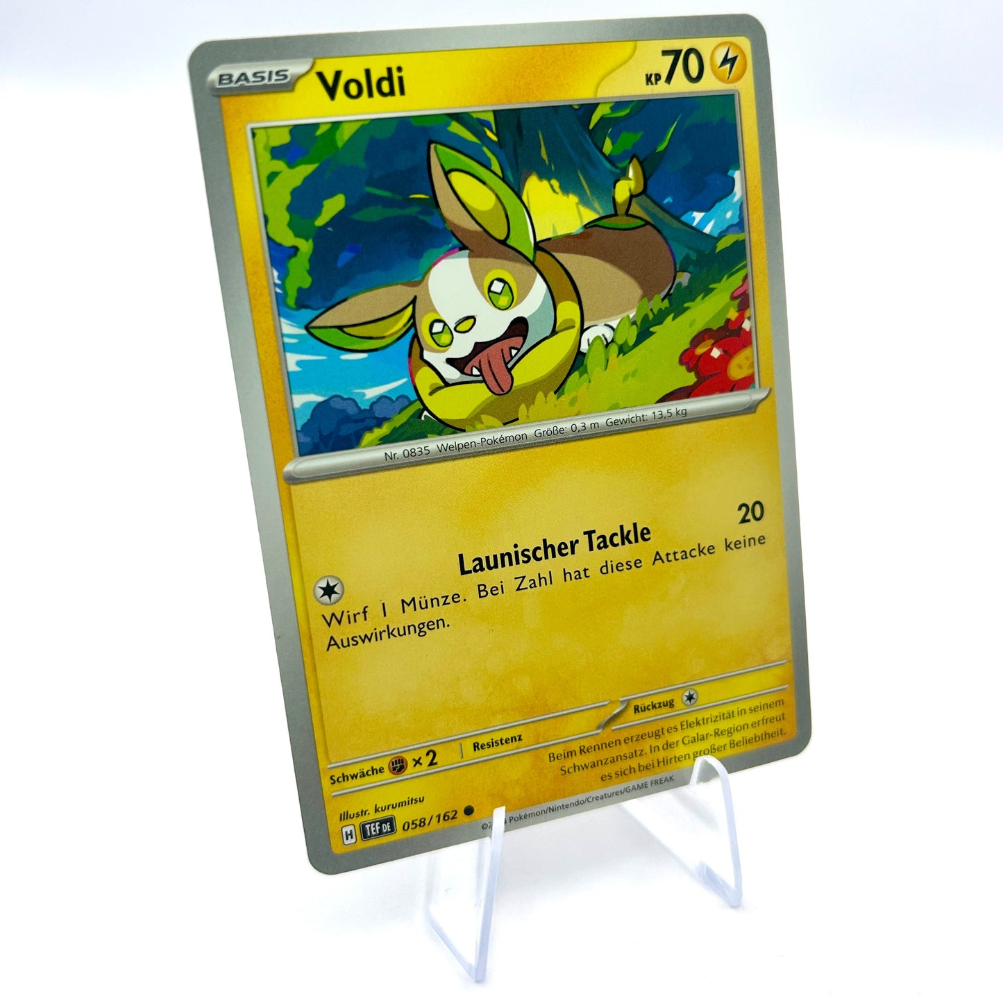 Pokémon Voldi / Gewalten der Zeit / 058/162 / Deutsch