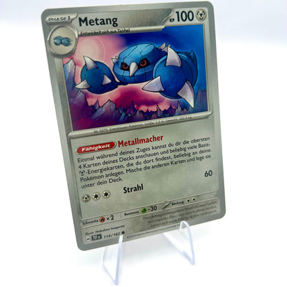 Pokémon Metang / Gewalten der Zeit / 114/162 / Deutsch