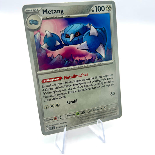 Pokémon Metang / Gewalten der Zeit / 114/162 / Deutsch