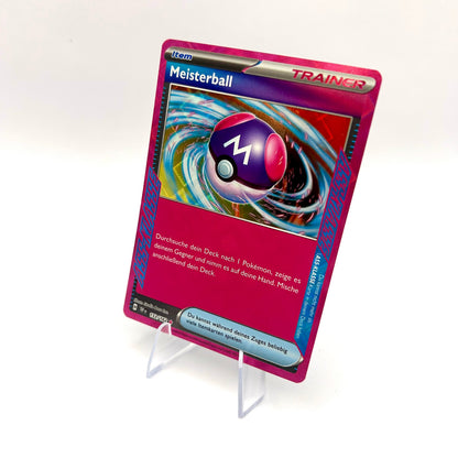 Trainer Meisterball / Holo / Gewalten der Zeit / 153/162 / Deutsch