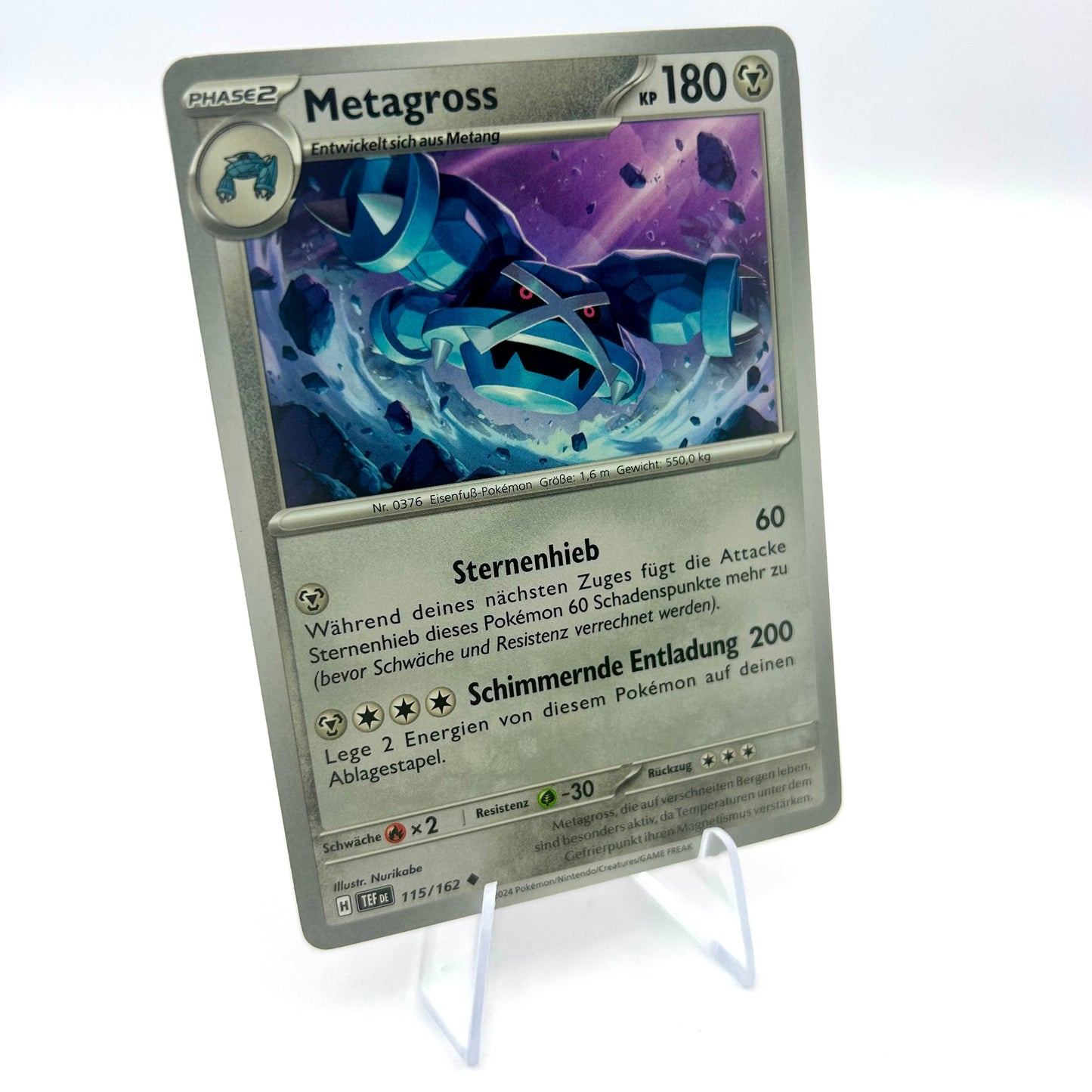 Pokémon Metagross / Gewalten der Zeit / 115/162 / Deutsch