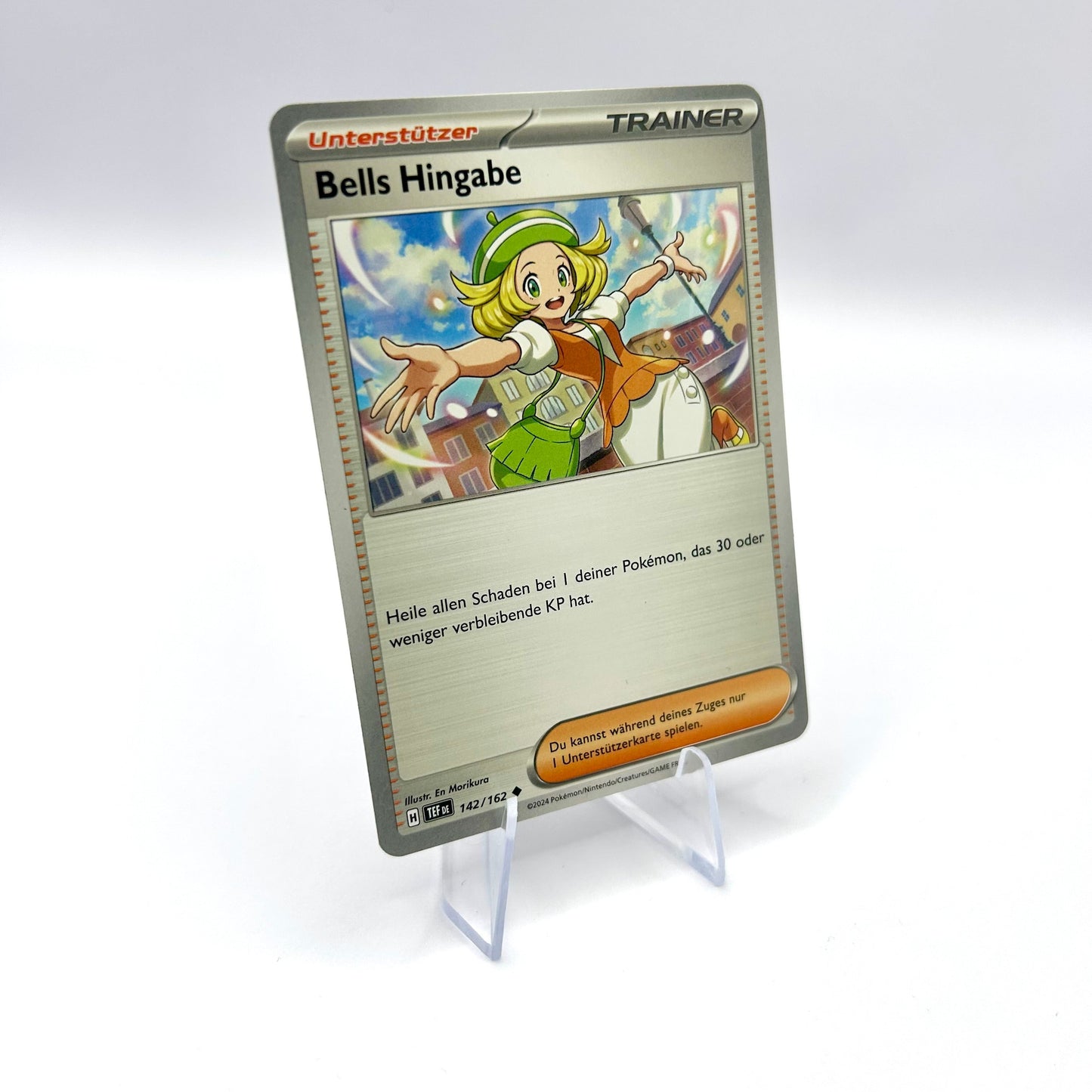 Pokémon Trainer Bells Hingabe / Gewalten der Zeit / 142/162 / Deutsch