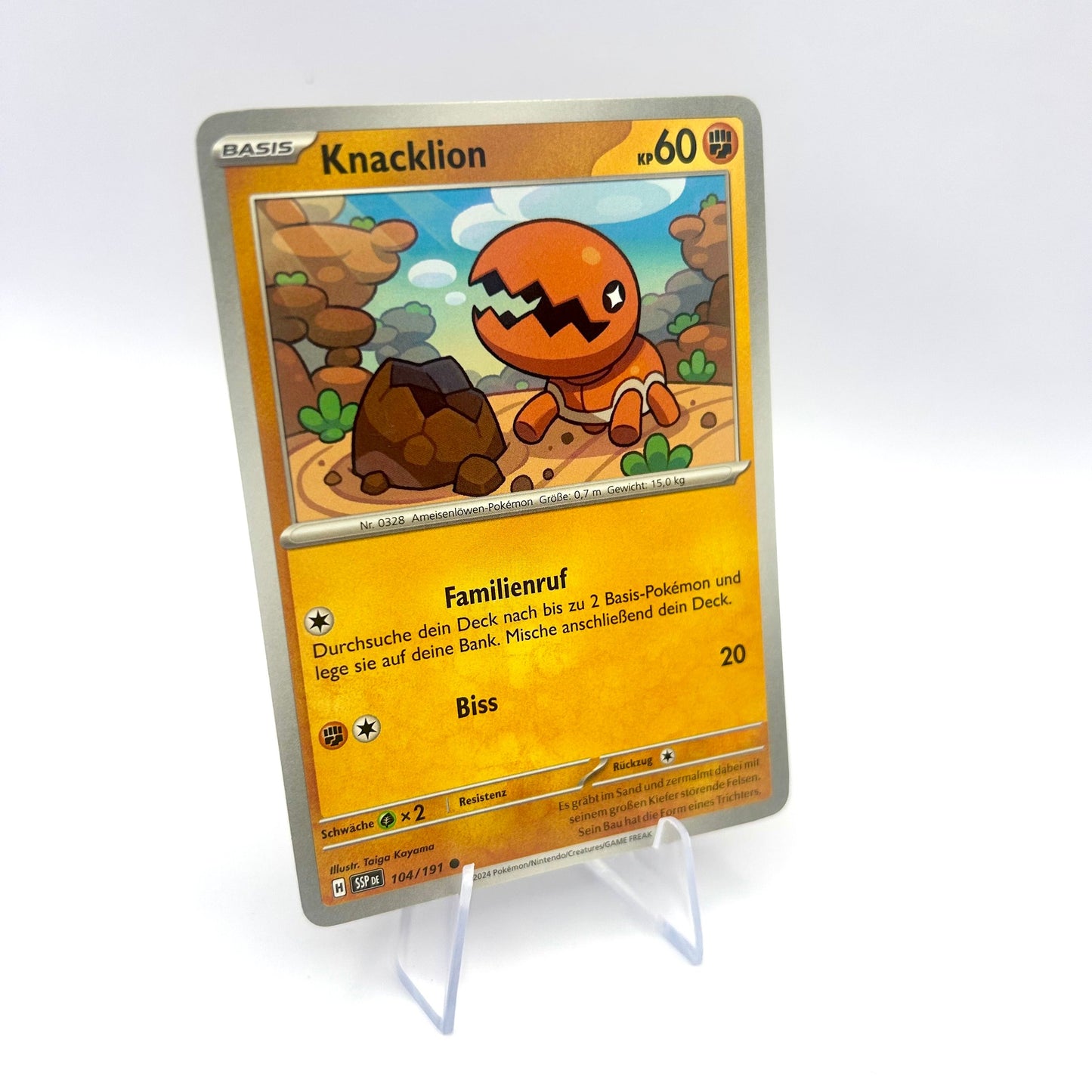 Pokémon Knacklion / Stürmische Funken / 104/191 / Deutsch