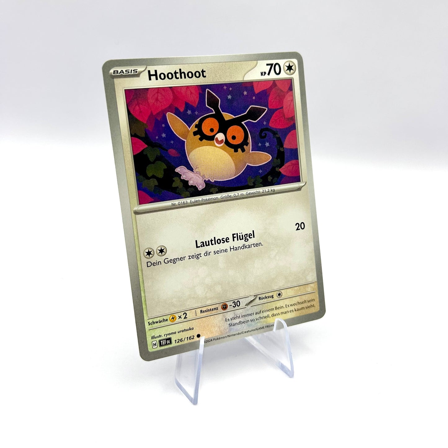 Pokémon Hoothoot / Gewalten der Zeit / 126/162 / Deutsch