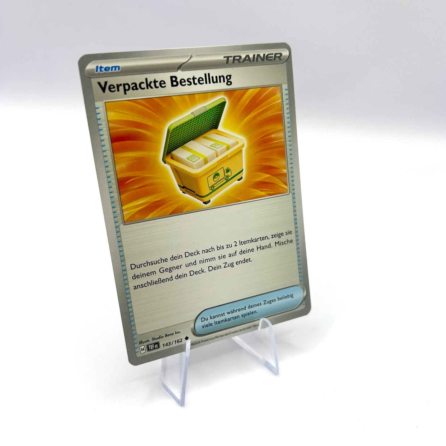 Pokémon Trainer Verpackte Bestellung / Gewalten der Zeit / 143/162 / Deutsch