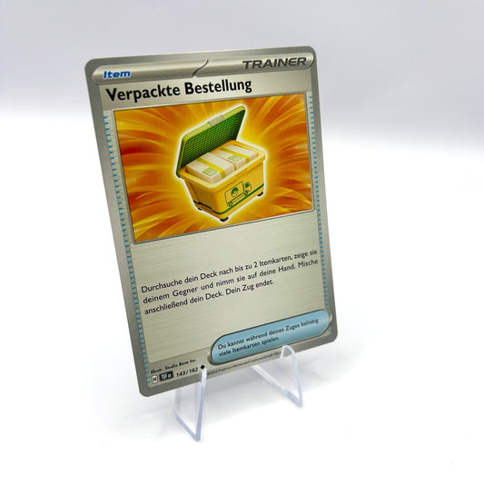 Pokémon Trainer Verpackte Bestellung / Gewalten der Zeit / 143/162 / Deutsch