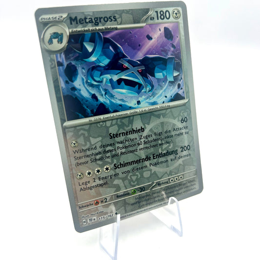 Pokémon Metagross / Reverse Holo / Gewalten der Zeit / 115/162 / Deutsch