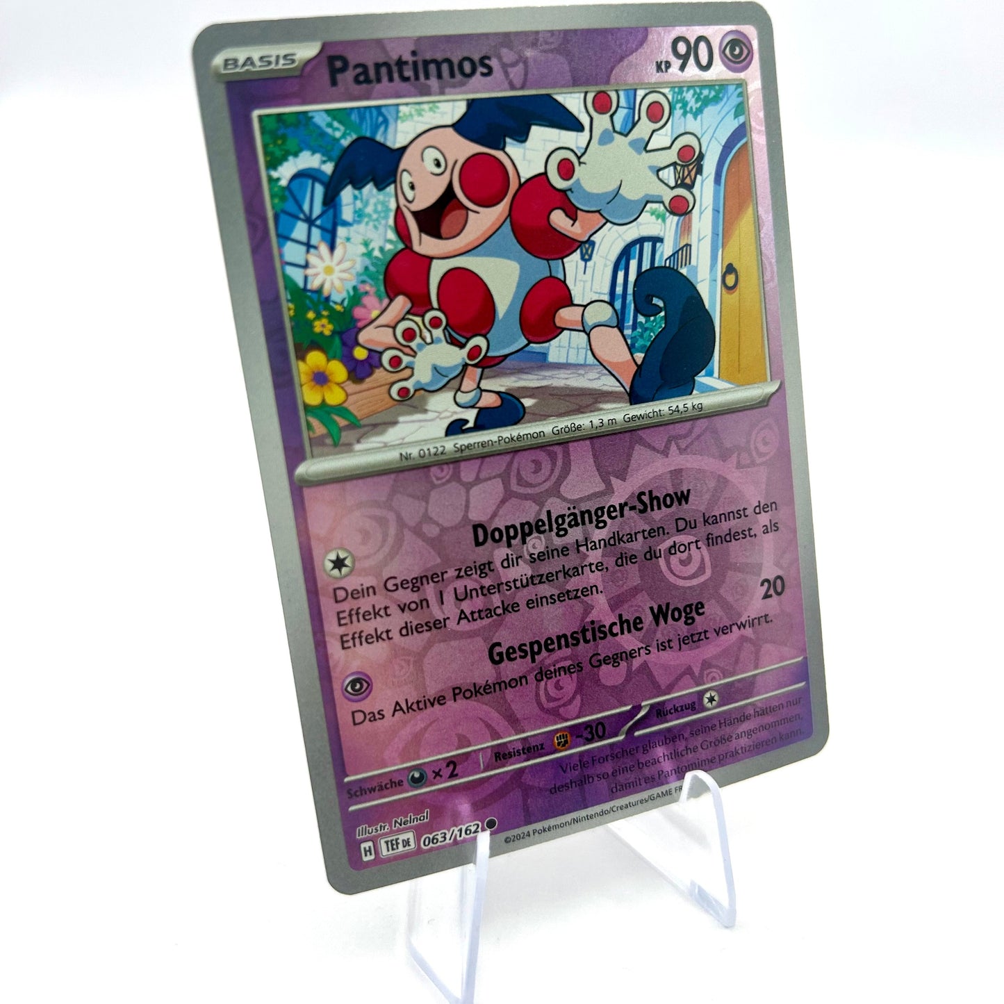Pokémon Pantimos / Reverse Holo / Gewalten der Zeit / 063/162 / Deutsch