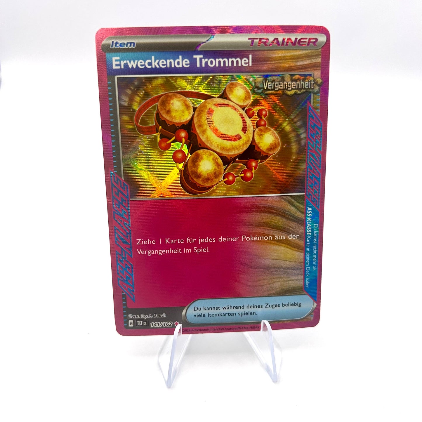 Pokémon Trainer Erweckende Trommel / Holo / Gewalten der Zeit / 141/162 / Deutsch