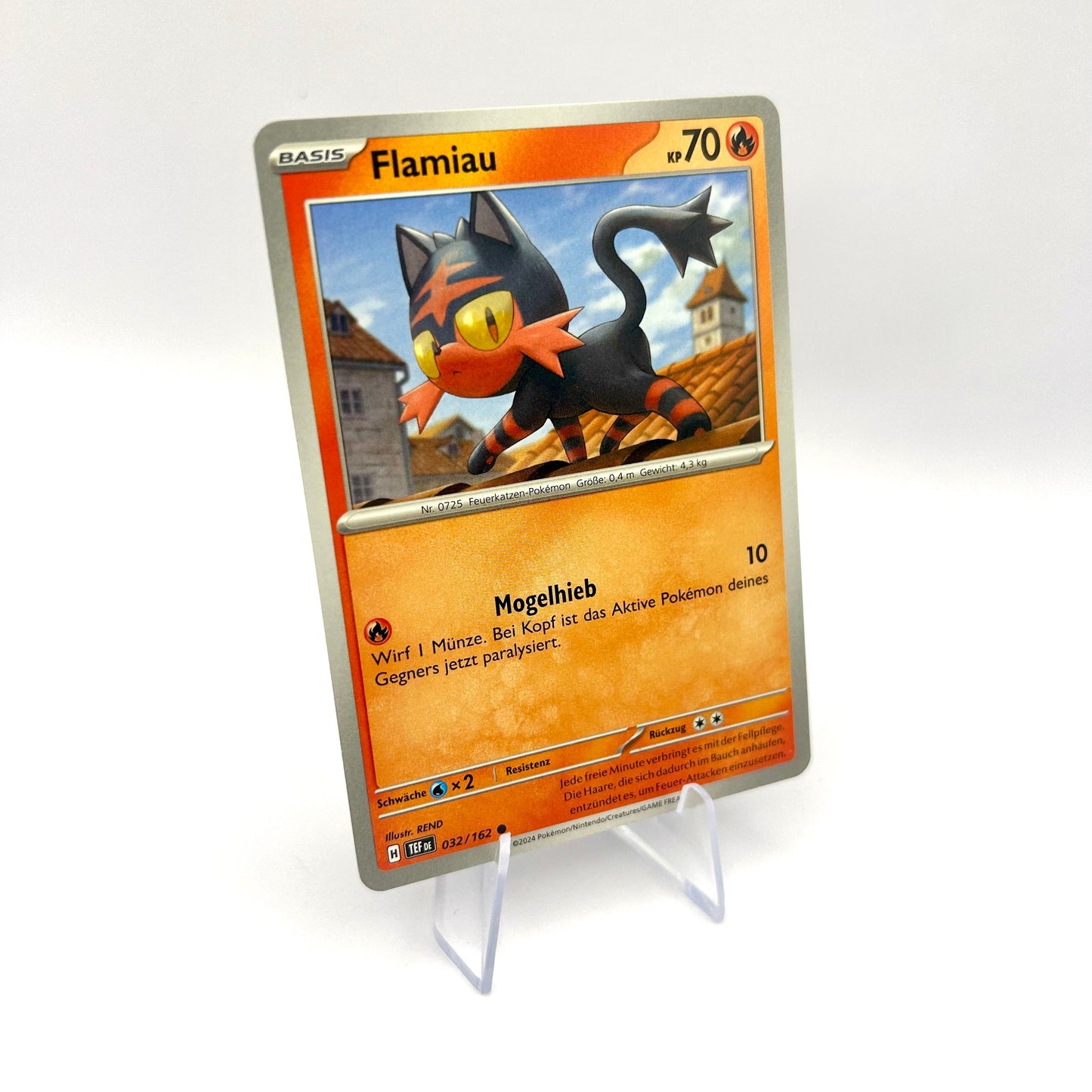 Pokémon Flamiau / Gewalten der Zeit / 032/162 / Deutsch