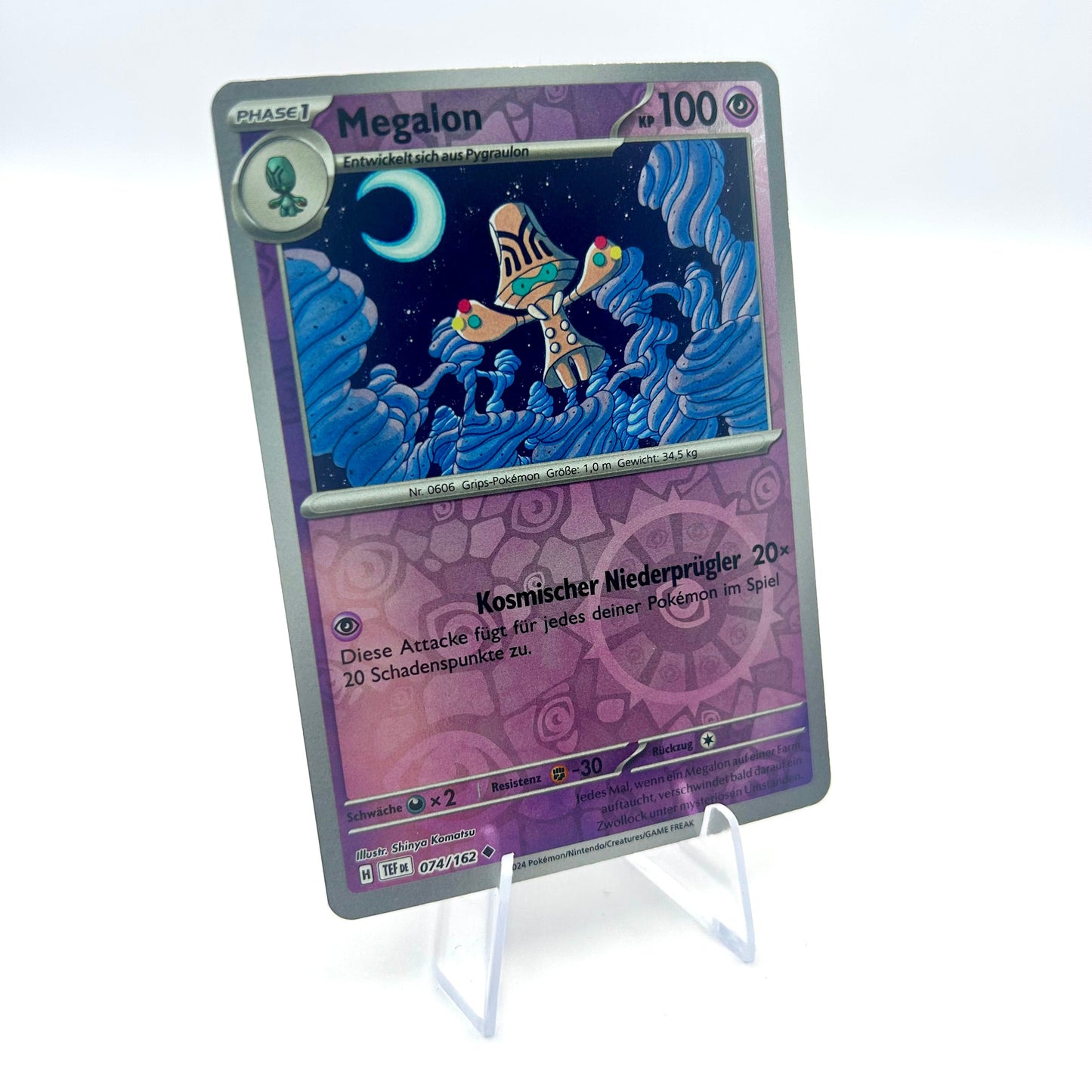 Pokémon Megalon / Reverse Holo / Gewalten der Zeit / 074/162 / Deutsch