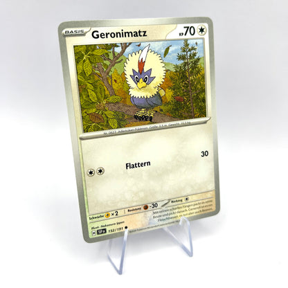 Pokémon Geronimatz / Stürmische Funken / 152/191 / Deutsch