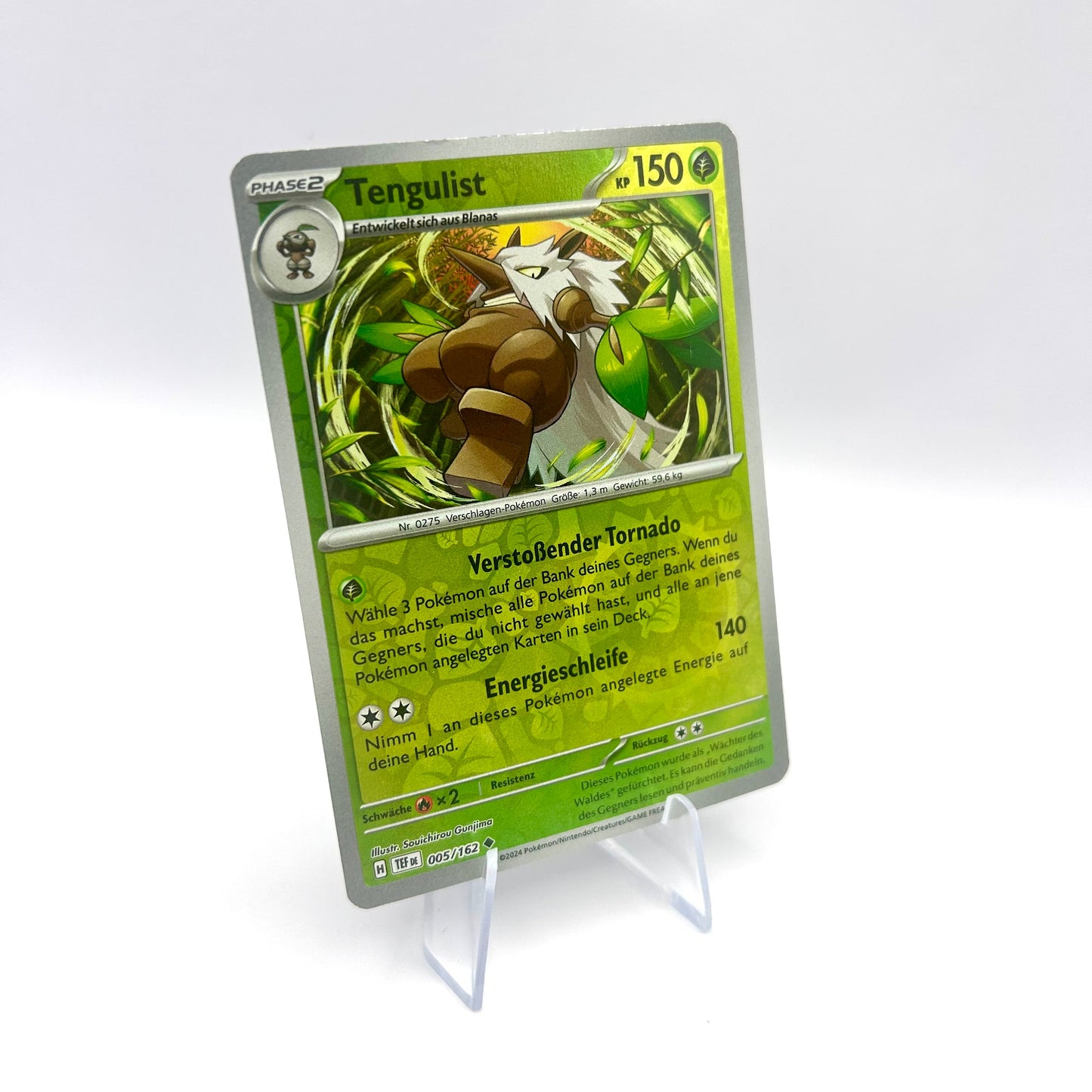 Pokémon Tengulist / Reverse Holo / Gewalten der Zeit / 005/162 / Deutsch