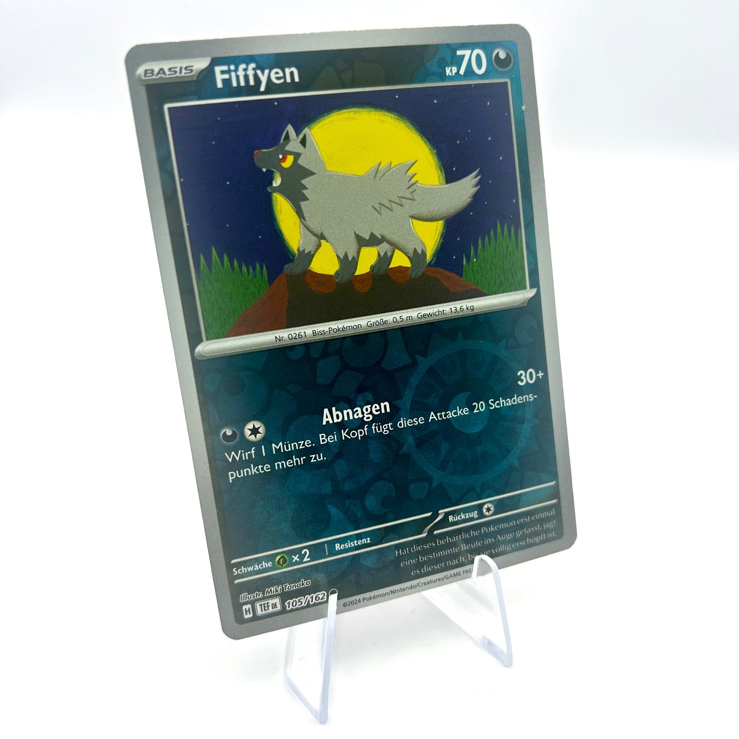 Pokémon Fiffyen / Reverse Holo / Gewalten der Zeit / 105/162 / Deutsch