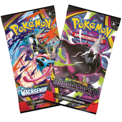 Pokémon / Dunkelnacht & Wachsendes Chaos / 2er Blister Zarude / Deutsch
