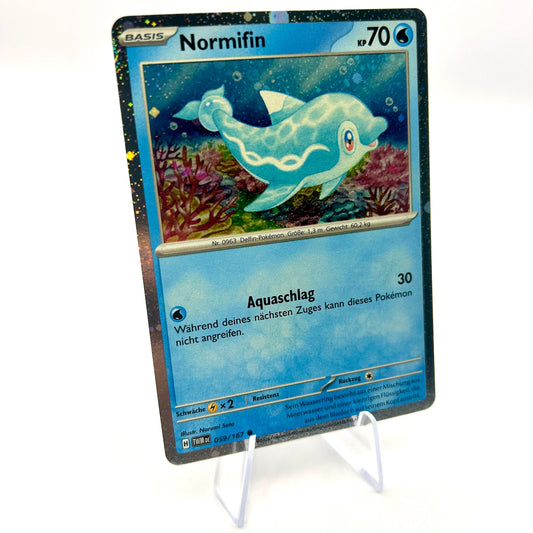 Pokémon Normifin / Kosmos Holo / Maskerade im Zwielicht / 059/167 / Deutsch