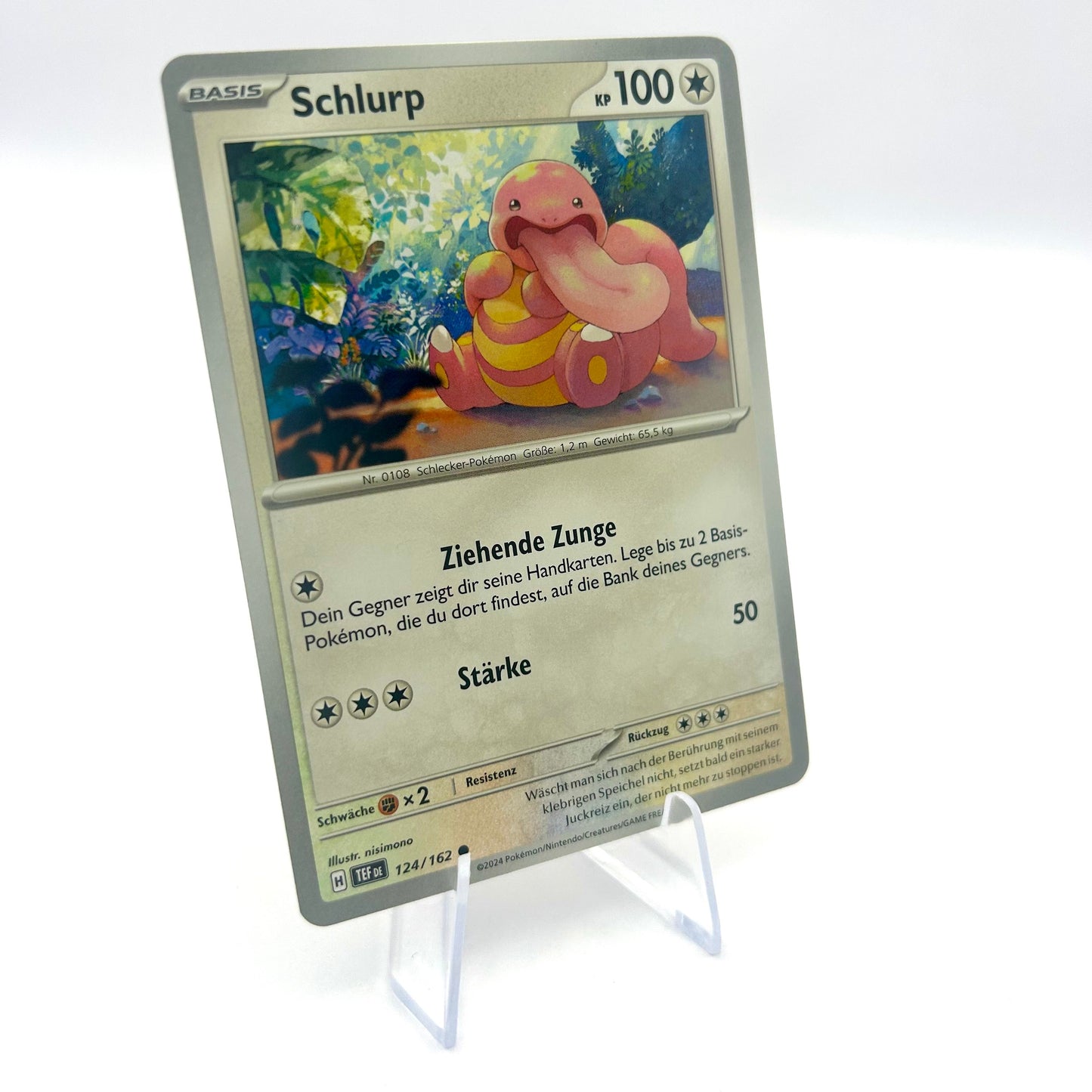 Pokémon Schlurp / Gewalten der Zeit / 124/162 / Deutsch