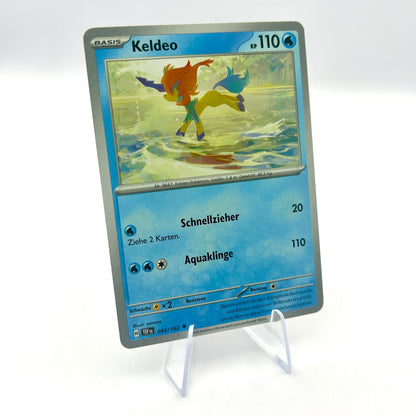 Pokémon Keldeo / Gewalten der Zeit / 044/162 / Deutsch