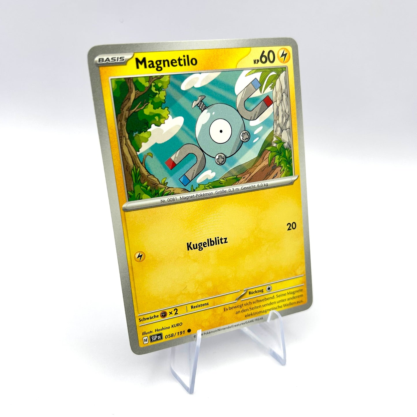 Pokémon Magnetilo / Stürmische Funken / 058/191 / Deutsch