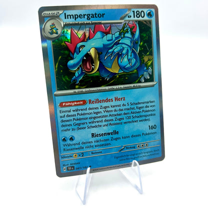 Pokémon Impergator / Holo / Gewalten der Zeit / 041/162 / Deutsch