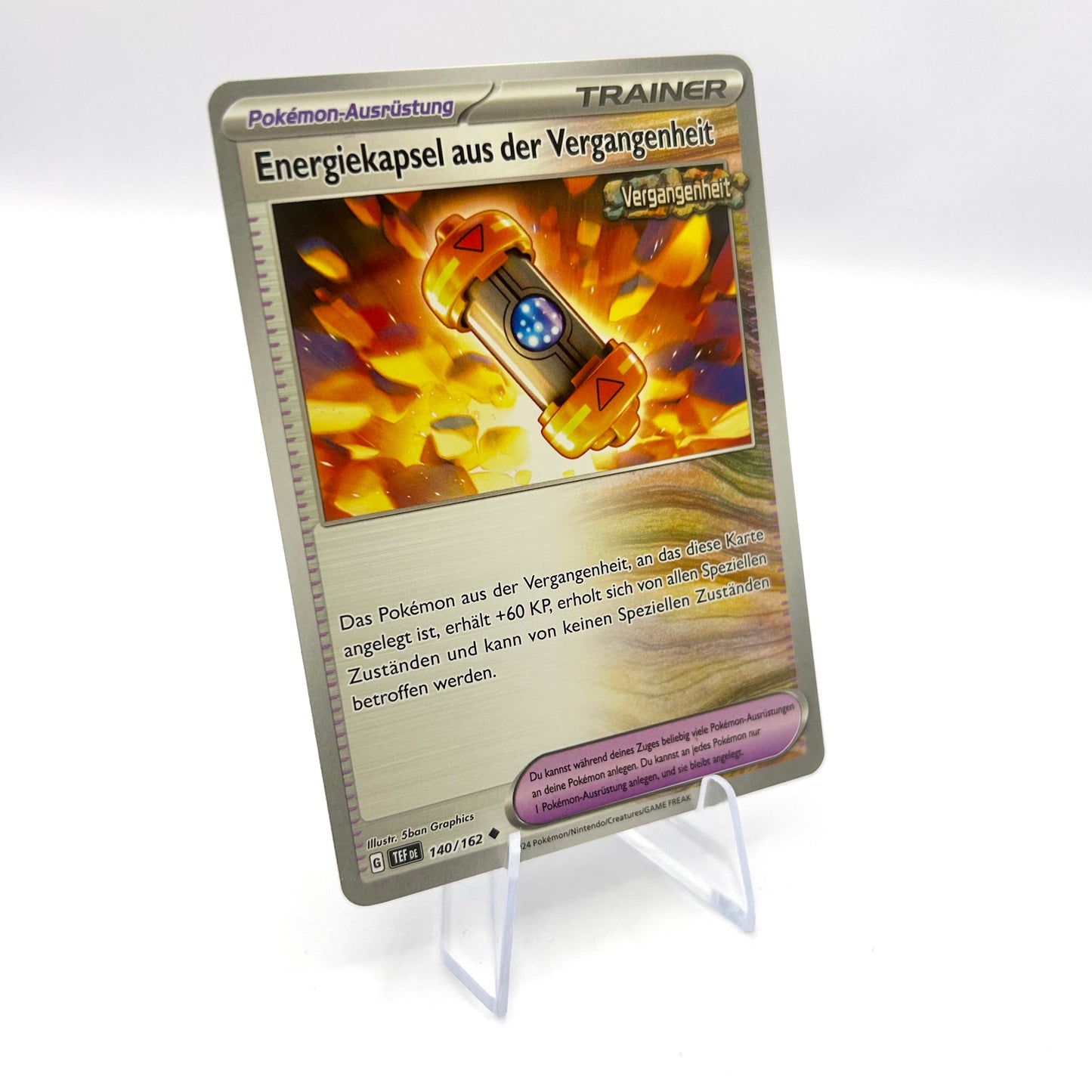 Pokémon Trainer Energiekapsel aus der Vergangenheit / Gewalten der Zeit / 140/162 / Deutsch