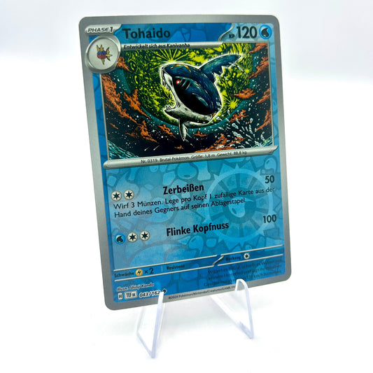Pokémon Tohaido / Reverse Holo / Gewalten der Zeit / 043/162 / Deutsch