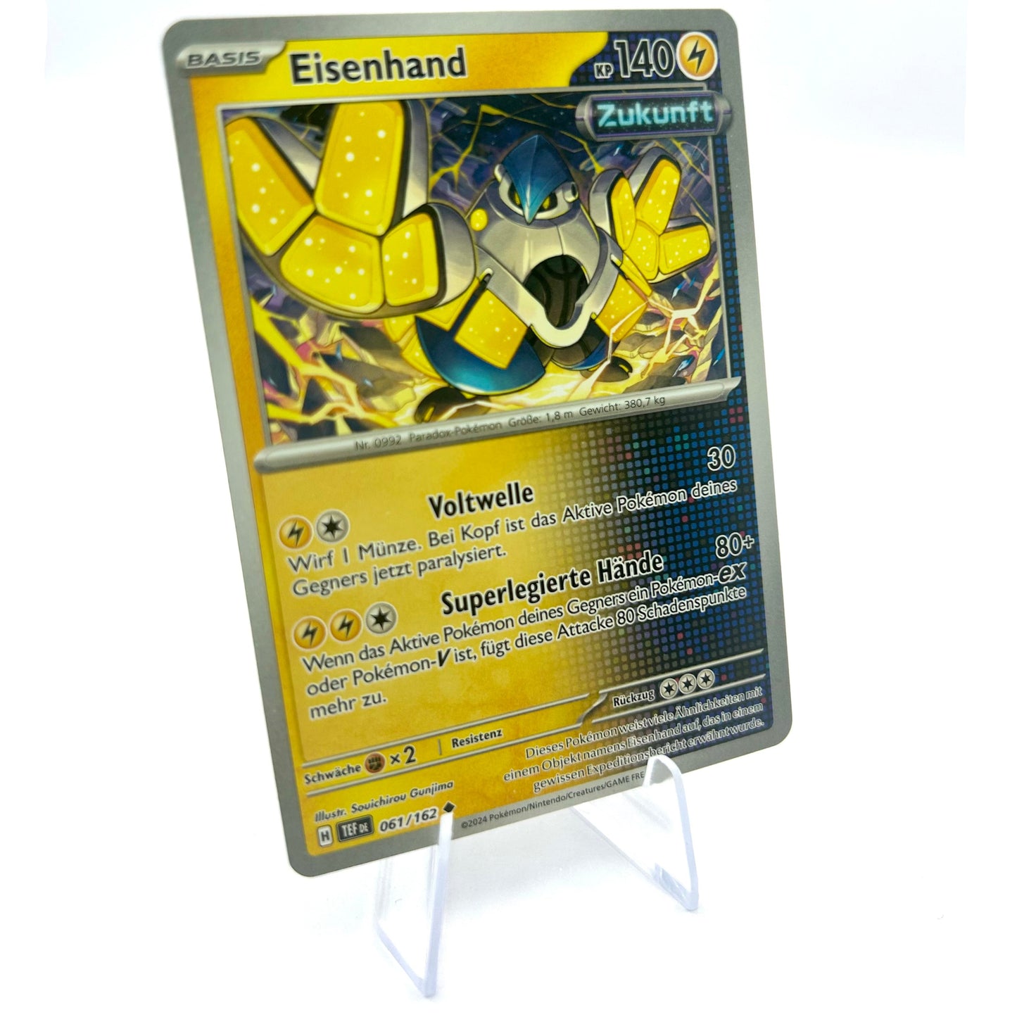 Pokémon Eisenhand / Gewalten der Zeit / 061/162 / Deutsch