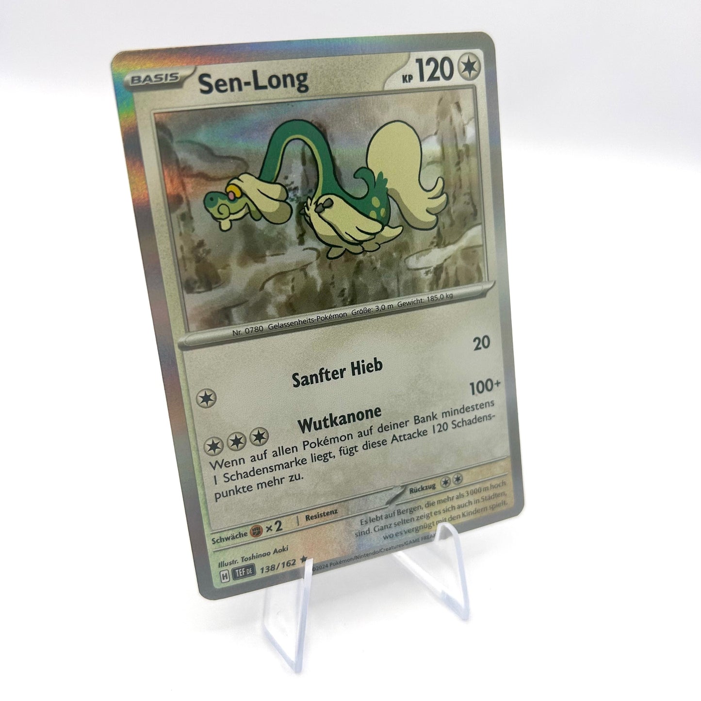 Pokémon Sen-Long / Holo / Gewalten der Zeit / 138/162 / Deutsch