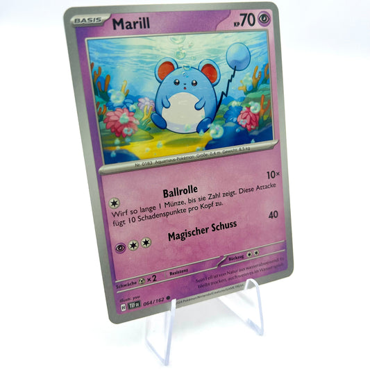 Pokémon Marill / Gewalten der Zeit / 064/162 / Deutsch