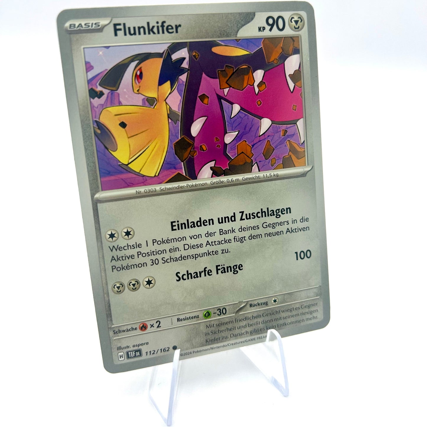 Pokémon Flunkifer / Gewalten der Zeit / 112/162 / Deutsch
