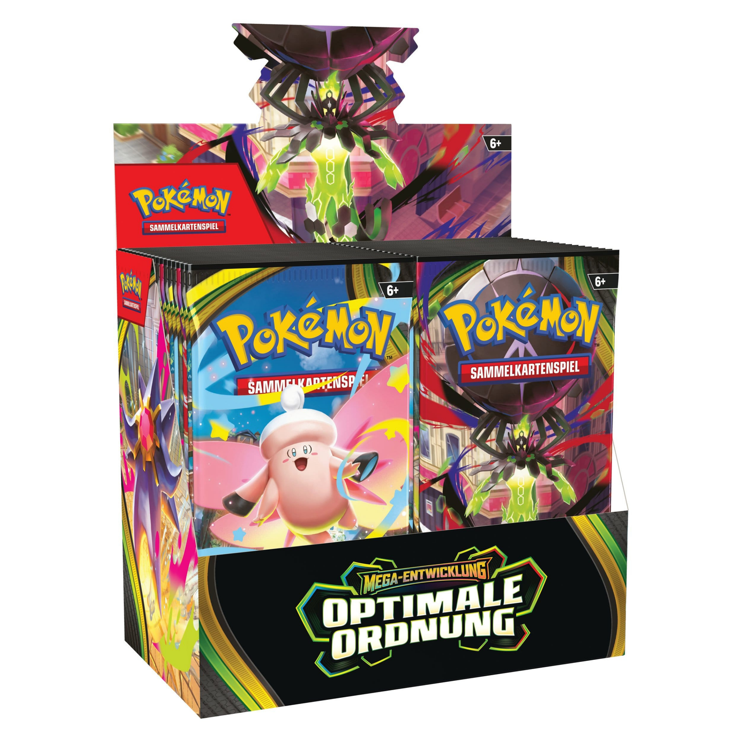 Pokémon / Optimale Ordnung / 36er Display / Deutsch