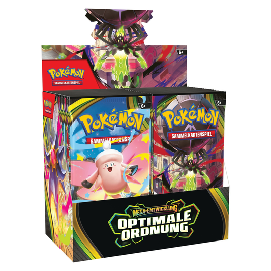 Pokémon / Optimale Ordnung / 36er Display / Deutsch