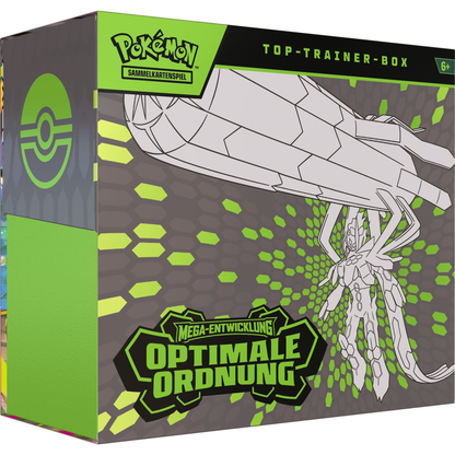 Pokémon / Optimale Ordnung / Top Trainer Box / TTB / Deutsch