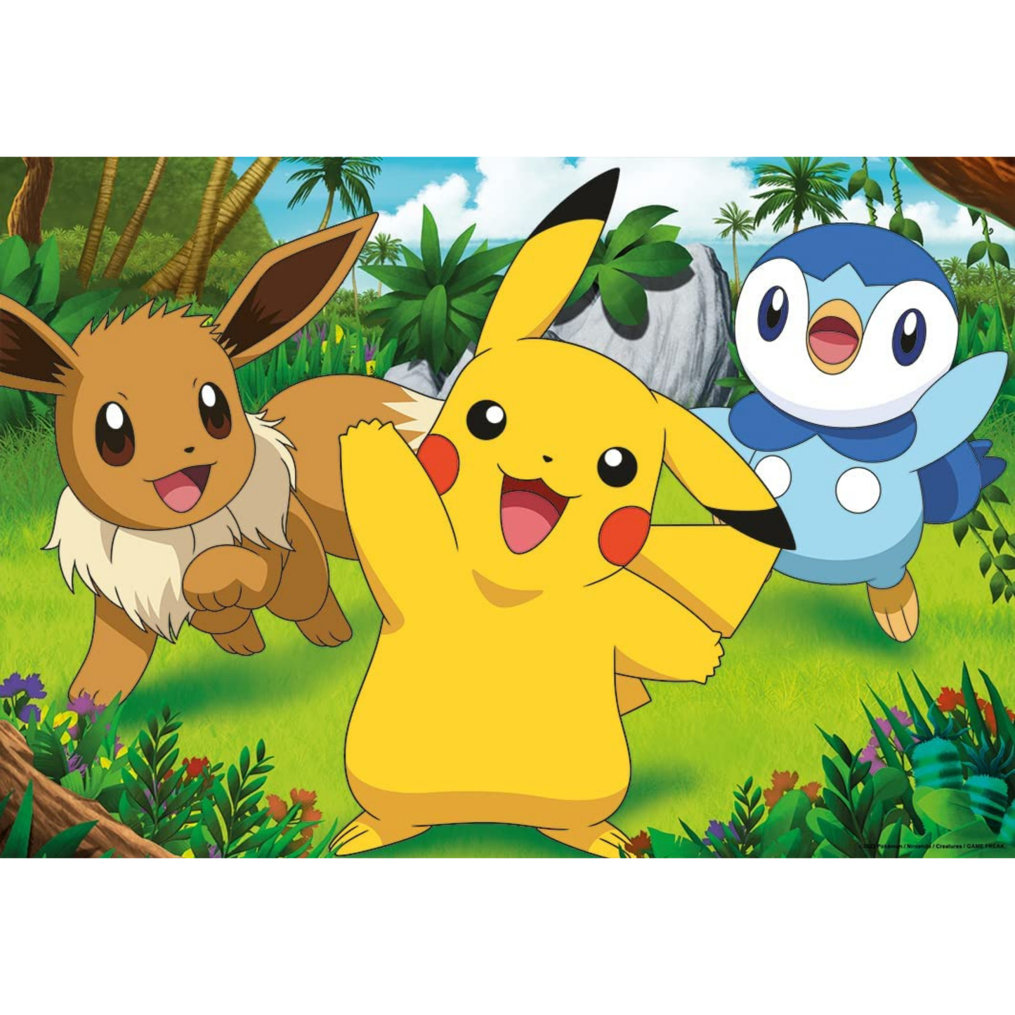 Ravensburger / Pokémon / Pikachu und seine Freunde / Puzzle 2x24 Teile