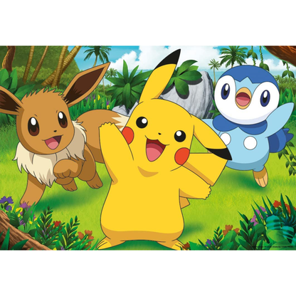 Ravensburger / Pokémon / Pikachu und seine Freunde / Puzzle 2x24 Teile