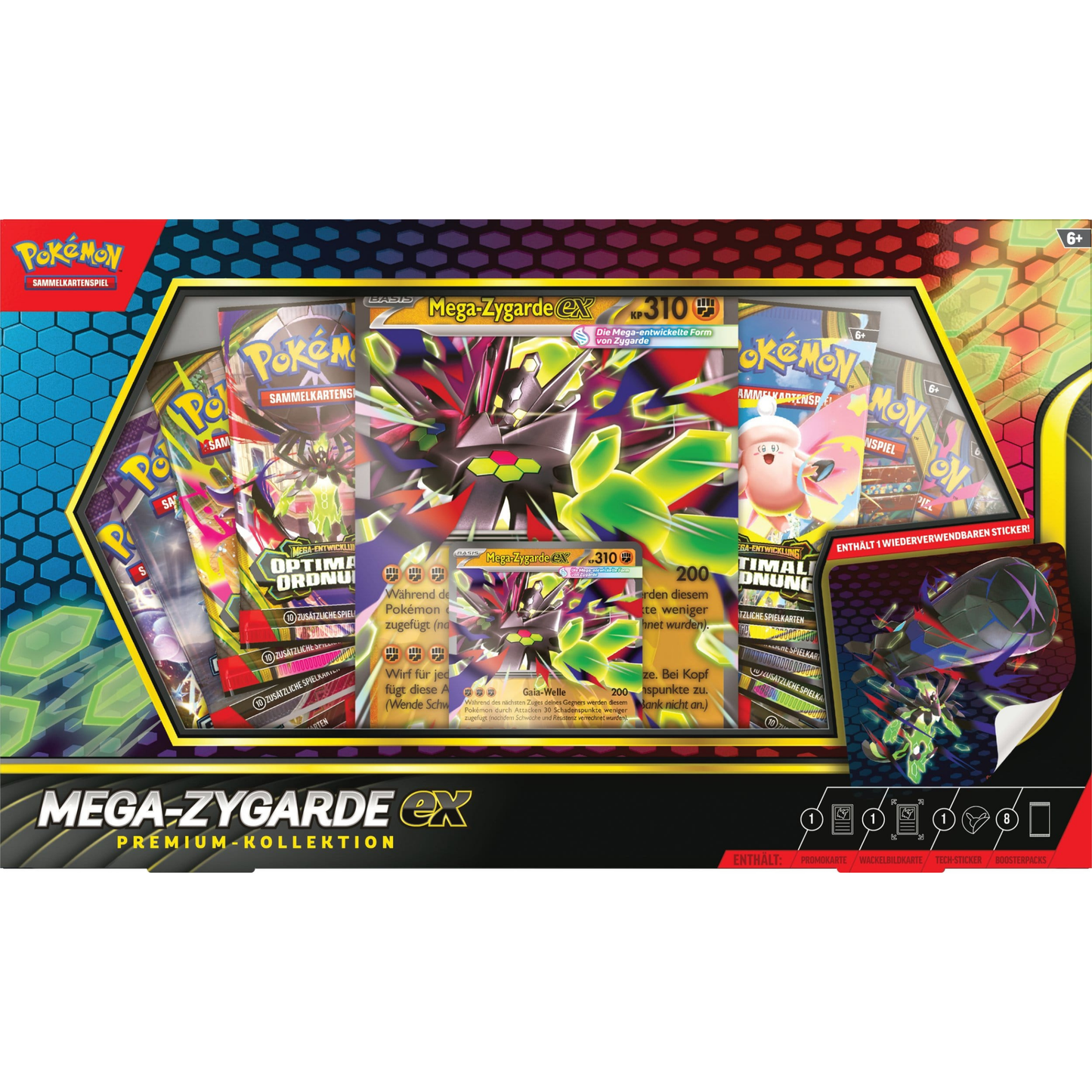Pokémon / Optimale Ordnung / Mega-Zygarde ex Premium Kollektion / Deutsch