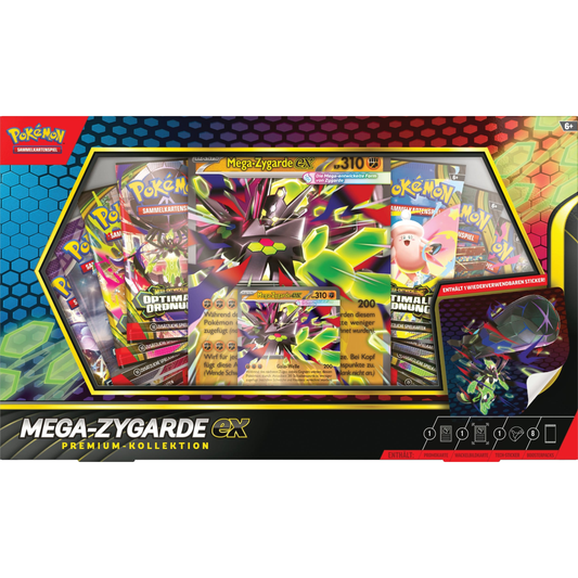 Pokémon / Optimale Ordnung / Mega-Zygarde ex Premium Kollektion / Deutsch