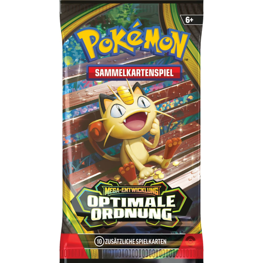 Pokémon / Optimale Ordnung / verschiedene Motive / Booster / Deutsch