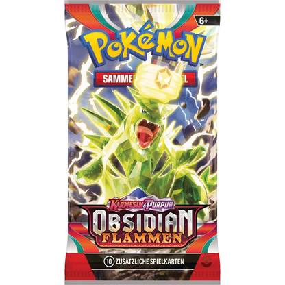 Pokémon / Obsidian Flammen / verschiedene Motive / Booster / Deutsch