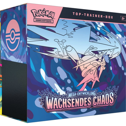 Pokémon / Wachsendes Chaos / Top Trainer Box / TTB / Deutsch