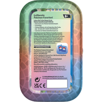 Pokémon / Wachsendes Chaos / Optimale Ordnung / Mini Tin / Deutsch