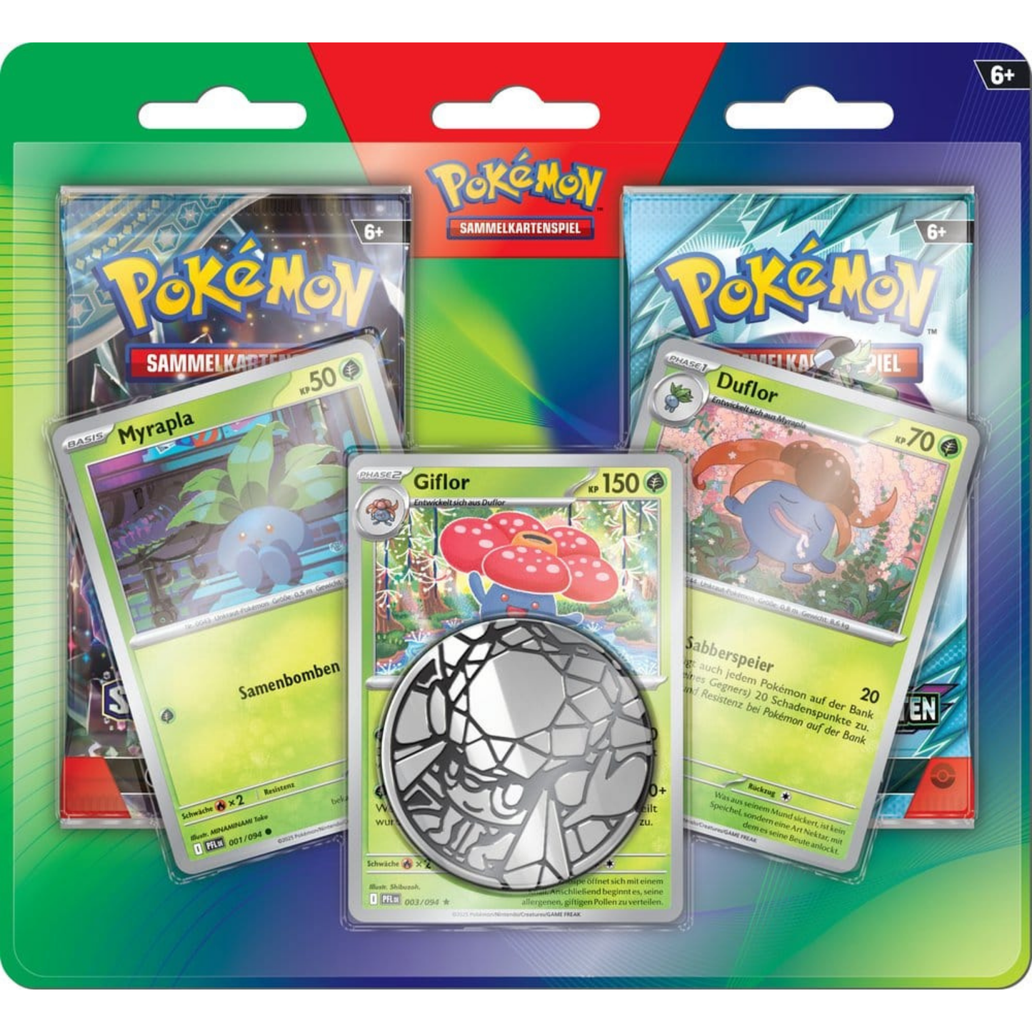 Pokémon / Reisegefährten & Stellarkrone / 2er Blister / Deutsch