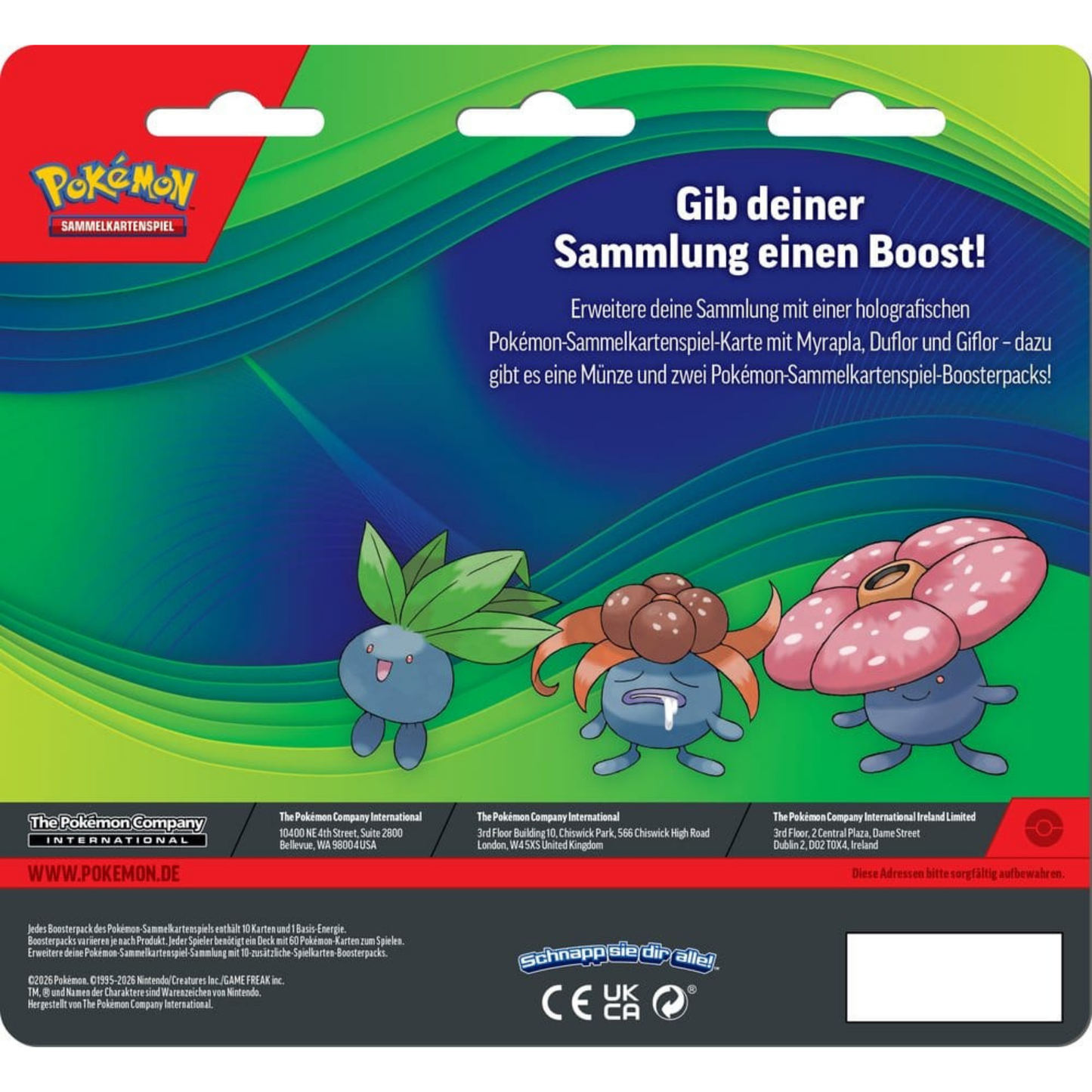Pokémon / Reisegefährten & Stellarkrone / 2er Blister / Deutsch