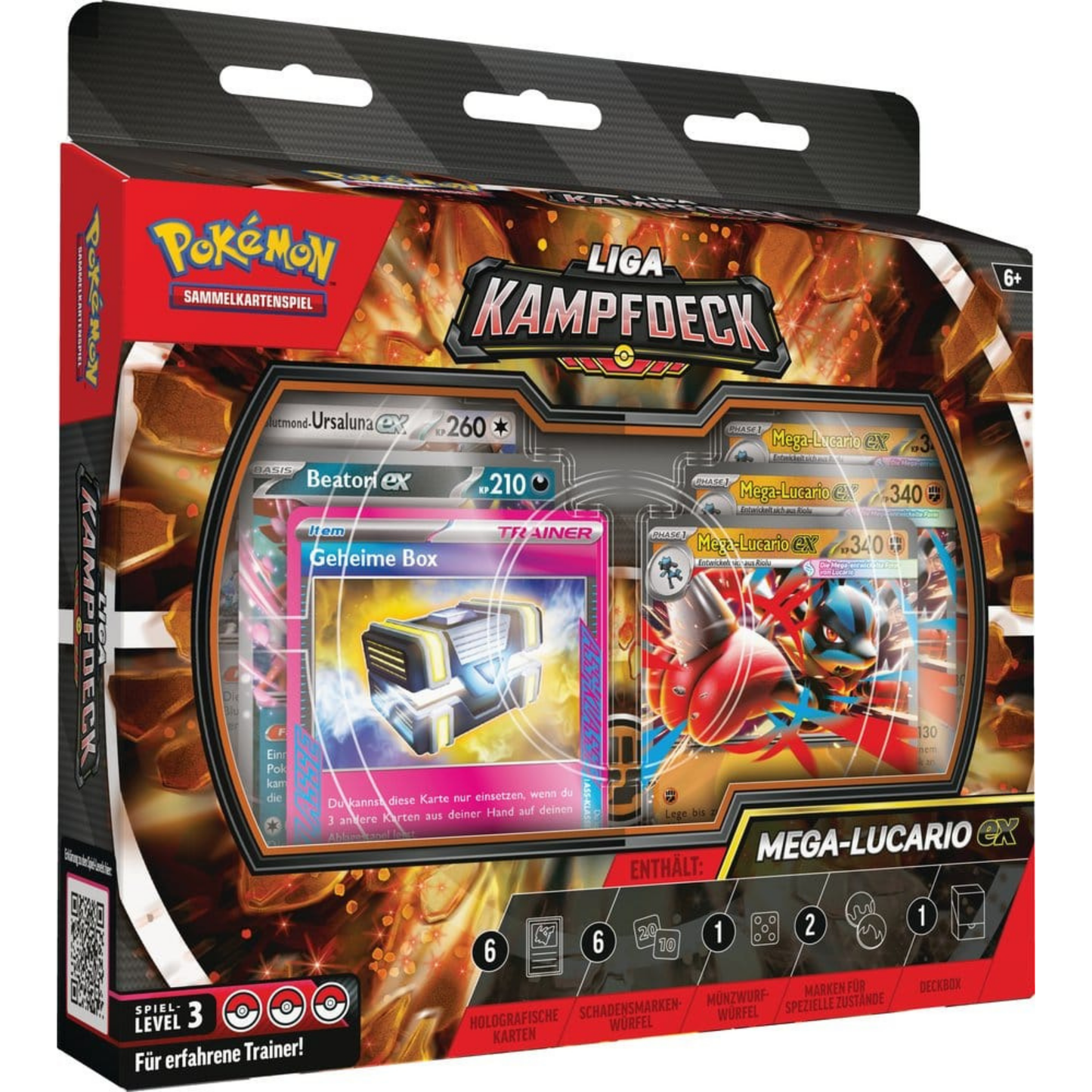 Pokémon / Liga Kampfdeck / Mega Lucario ex / Deutsch