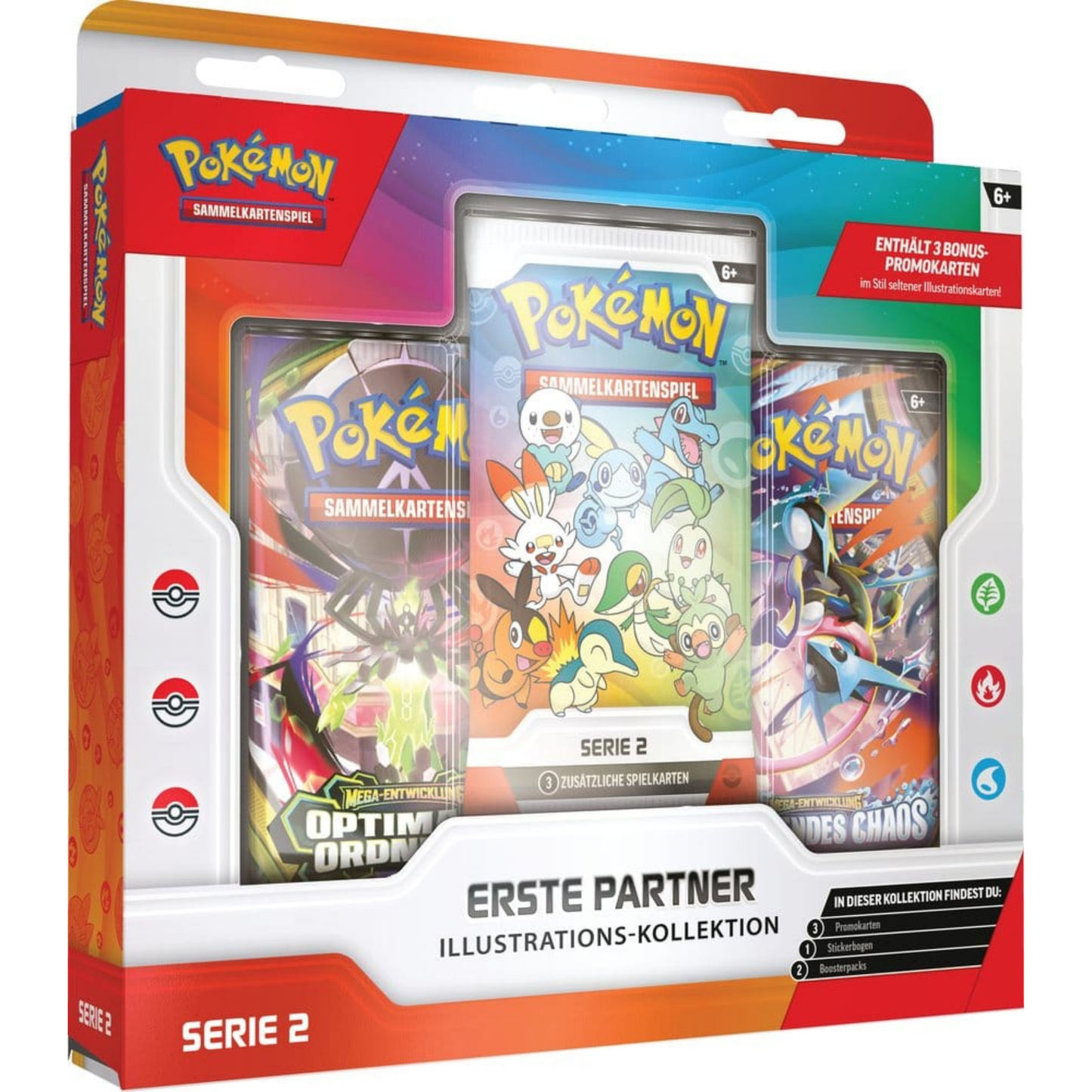 Pokémon / Erste Partner Kollektion / Serie 2 / 30 Jahre Kollektion / Deutsch