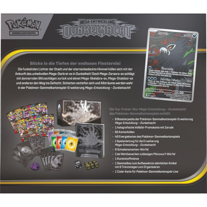 Pokémon / Dunkelnacht / Top Trainer Box / TTB / Deutsch