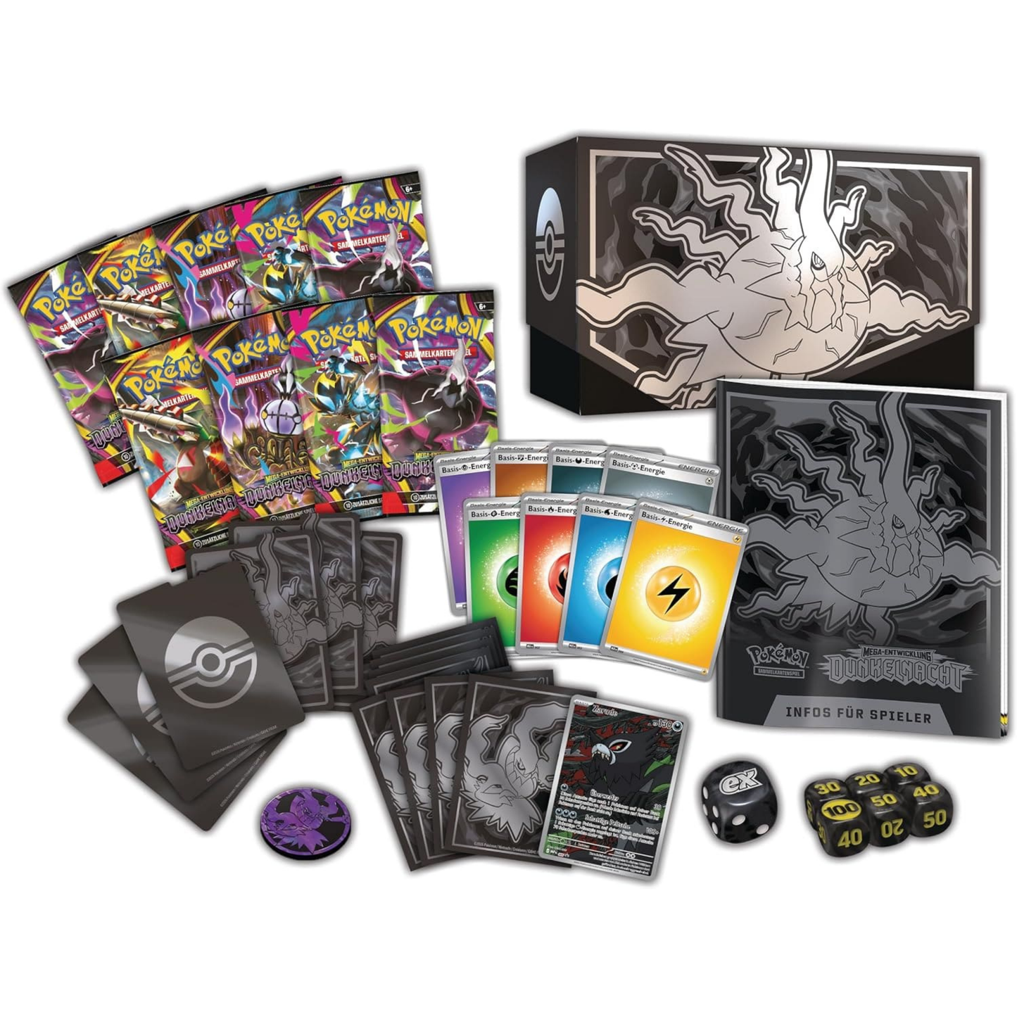 Pokémon / Dunkelnacht / Top Trainer Box / TTB / Deutsch